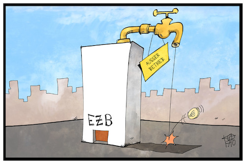 Cartoon: EZB (medium) by Kostas Koufogiorgos tagged karikatur,koufogiorgos,illustration,cartoon,ezb,zentralbank,eu,geld,geldfluss,geldhahn,euro,draghi,geldpolitik,eurozone,finanzpolitik,europa,karikatur,koufogiorgos,illustration,cartoon,ezb,zentralbank,eu,geld,geldfluss,geldhahn,euro,draghi,geldpolitik,eurozone,finanzpolitik,europa