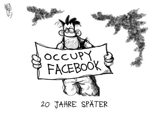 Cartoon: Facebook (medium) by Kostas Koufogiorgos tagged facebook,soziales,netzwerk,börse,börsenstart,computer,occupy,demonstrant,zuckerberg,wirtschaft,karikatur,kostas,koufogiorgos,facebook,soziales netzwerk,börse,börsenstart,computer,occupy,soziales,netzwerk