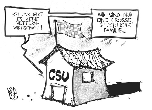 Cartoon: Familie CSU (medium) by Kostas Koufogiorgos tagged csu,vetternwirtschaft,politik,familie,korruption,karikatur,koufogiorgos,csu,vetternwirtschaft,politik,familie,korruption,karikatur,koufogiorgos