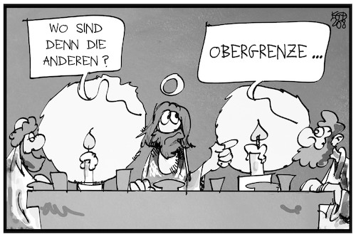 Feiern mit Obergrenze