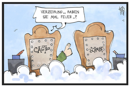 Fidel Castro und Helmut Schmidt Fidel Castro und Helmut Schmidt