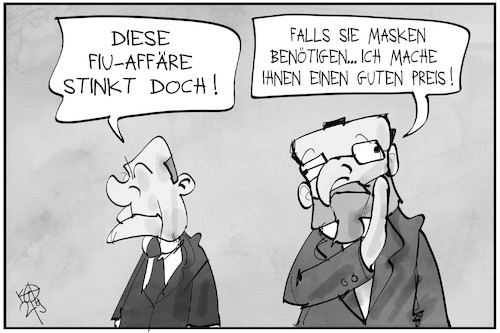 FIU vs. Maskenaffäre FIU vs. Maskenaffäre