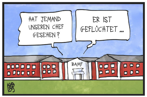 Flucht aus dem BAMF
