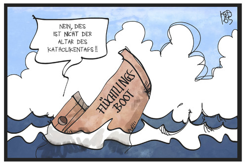 Flüchtlingsboot Flüchtlingsboot