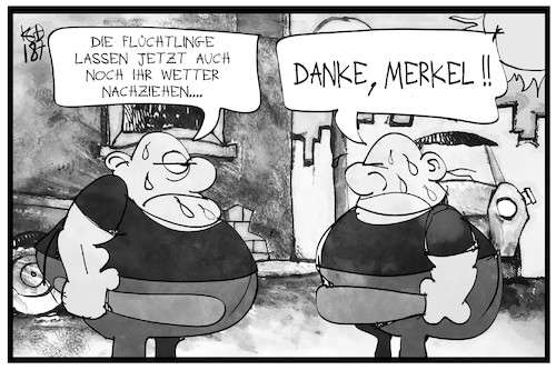 Cartoon: Flüchtlingswetter (medium) by Kostas Koufogiorgos tagged karikatur,koufogiorgos,illustration,cartoon,flüchtlinge,wetter,migranten,merkel,neonazi,hitze,hitzewelle,karikatur,koufogiorgos,illustration,cartoon,flüchtlinge,wetter,migranten,merkel,neonazi,hitze,hitzewelle