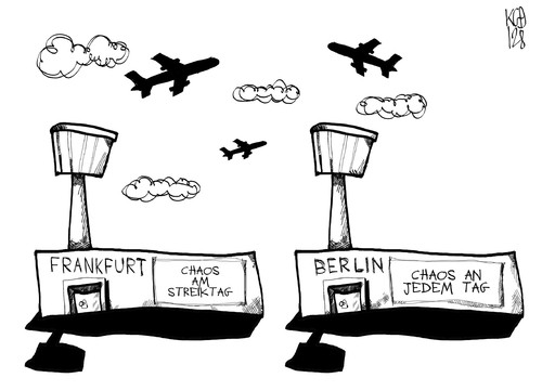 Flughafen-Chaos Flughafen-Chaos