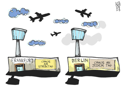 Flughafen-Chaos Flughafen-Chaos
