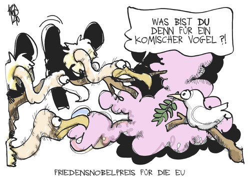 Komischer Vogel in der EU Komischer Vogel in der EU