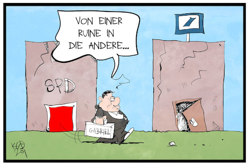 Gabriel geht zur Deutschen Bank Gabriel geht zur Deutschen Bank