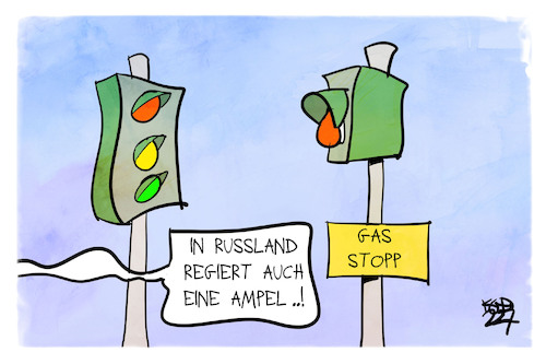 Gas-Stopp