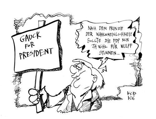 Gauck for president Gauck for president