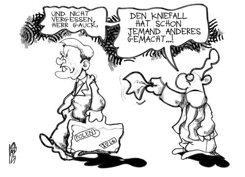 Gauck in Polen Gauck in Polen