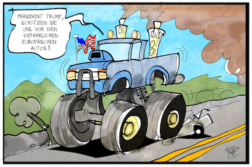 Gefahr durch Autos Gefahr durch Autos