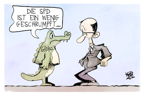 Geschrumpfte Groko Geschrumpfte Groko