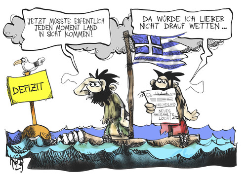 Cartoon: Griechenland (medium) by Kostas Koufogiorgos tagged griechenland,schulden,euro,krise,haushaltsloch,defizit,rettung,wirtschaft,europa,karikatur,kostas,koufogiorgos,griechenland,schulden,euro,krise,haushaltsloch,defizit,rettung,wirtschaft,europa,karikatur,kostas,koufogiorgos