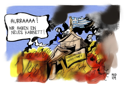 Griechenlands neues Kabinett Griechenlands neues Kabinett