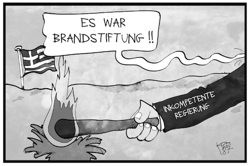 Griechische Brandstifter Griechische Brandstifter