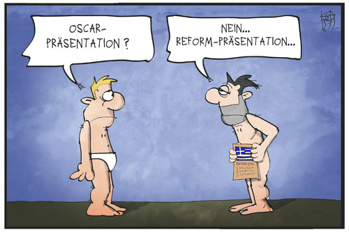 Griechische Reform-Präsentation