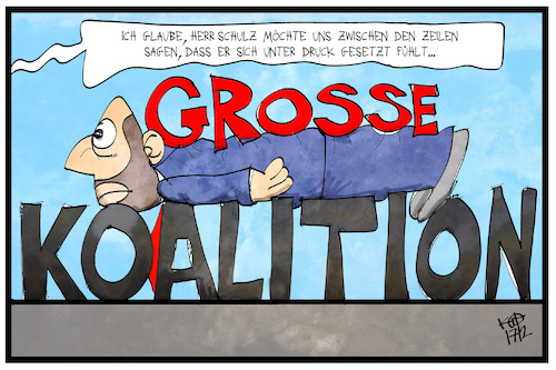 Cartoon: Groko-Druck (medium) by Kostas Koufogiorgos tagged karikatur,koufogiorgos,illustration,cartoon,groko,zeile,grosse,koalition,spd,cdu,schulz,partei,sozialdemokraten,wortspiel,karikatur,koufogiorgos,illustration,cartoon,groko,zeile,grosse,koalition,spd,cdu,schulz,partei,sozialdemokraten,wortspiel