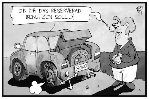 Grüner Ersatzreifen Grüner Ersatzreifen