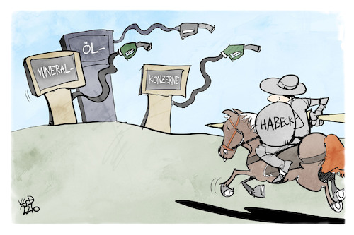 Habeck vs. Mineralölkonzerne Habeck vs. Mineralölkonzerne