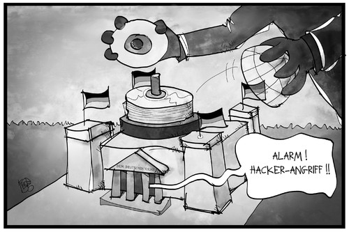 Hacker-Angriff Hacker-Angriff