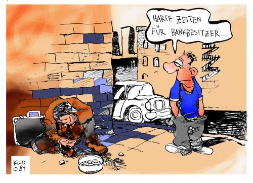 Harte Zeiten für Bankbesitzer.. Harte Zeiten für Bankbesitzer..