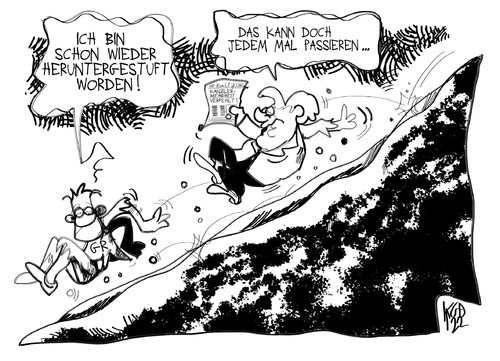 Herunterstufung Herunterstufung