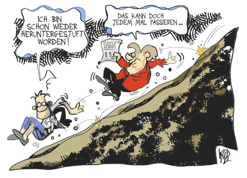 Herunterstufung Herunterstufung