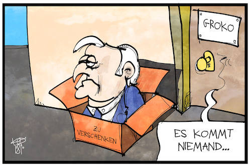 Cartoon: Horst Seehofer (medium) by Kostas Koufogiorgos tagged karikatur,koufogiorgos,illustration,cartoon,seehofer,groko,müll,verschenken,csu,innenminister,karikatur,koufogiorgos,illustration,cartoon,seehofer,groko,müll,verschenken,csu,innenminister