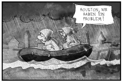 Cartoon: Houston (medium) by Kostas Koufogiorgos tagged karikatur,koufogiorgos,illustration,cartoon,houston,regen,überschwemmung,unwetter,harvey,sturm,wasser,schlauchboot,umwelt,wetter,karikatur,koufogiorgos,illustration,cartoon,houston,regen,überschwemmung,unwetter,harvey,sturm,wasser,schlauchboot,umwelt,wetter