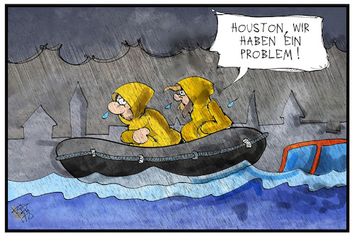 Cartoon: Houston (medium) by Kostas Koufogiorgos tagged karikatur,koufogiorgos,illustration,cartoon,houston,regen,überschwemmung,unwetter,harvey,sturm,wasser,schlauchboot,umwelt,wetter,karikatur,koufogiorgos,illustration,cartoon,houston,regen,überschwemmung,unwetter,harvey,sturm,wasser,schlauchboot,umwelt,wetter