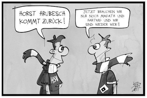 HSV holt Hrubesch HSV holt Hrubesch