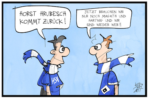 HSV holt Hrubesch