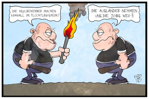 Im Flüchtlingsheim Im Flüchtlingsheim