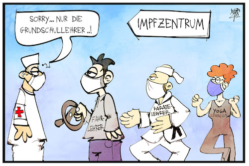 Impfung für Lehrer