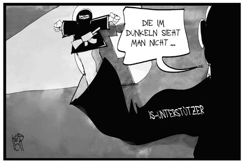 Cartoon: IS-Unterstützer (medium) by Kostas Koufogiorgos tagged karikatur,koufogiorgos,illustration,cartoon,terrorismus,is,puppe,unterstützung,konflikt,krieg,karikatur,koufogiorgos,illustration,cartoon,terrorismus,is,puppe,unterstützung,konflikt,krieg