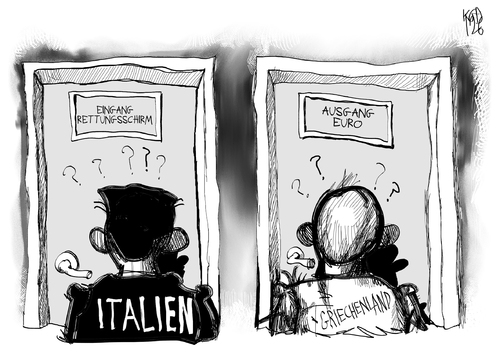 Italien und Griechenland Italien und Griechenland