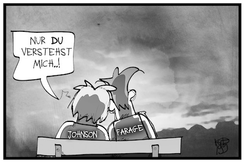 Johnson und Farage Johnson und Farage