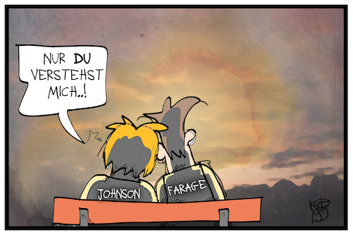 Johnson und Farage Johnson und Farage