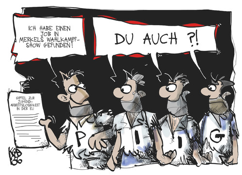 Cartoon: Jugendarbeitlosigkeit (medium) by Kostas Koufogiorgos tagged arbeitslosigkeit,jufendarbeitslosigkeit,jugend,bettler,piig,gipfel,eu,europa,arbeit,karikatur,koufogiorgos,arbeitslosigkeit,jufendarbeitslosigkeit,jugend,bettler,piig,gipfel,eu,europa,arbeit,karikatur,koufogiorgos