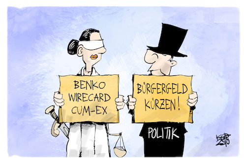 Justitia vs. Politiker Justitia vs. Politiker