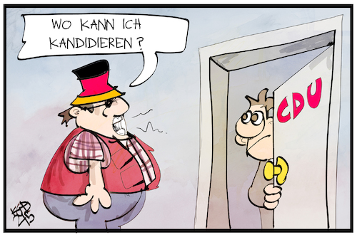 Kandidieren für die CDU Kandidieren für die CDU