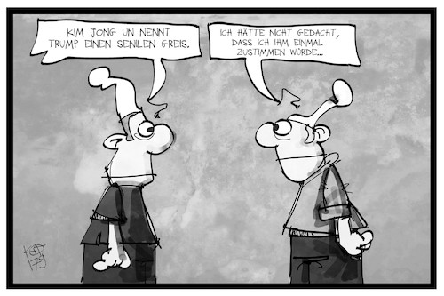 Kim und Trump Kim und Trump