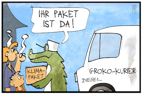 Klimapaket-Lieferung Klimapaket-Lieferung