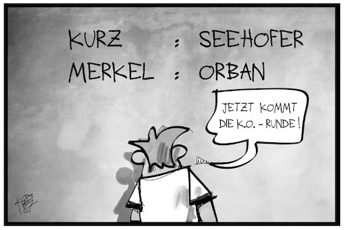 K.o.-Runde Asylstreit K.o.-Runde Asylstreit