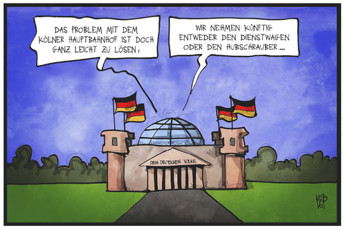 Cartoon: Köln Hbf (medium) by Kostas Koufogiorgos tagged karikatur,koufogiorgos,illustration,cartoon,koeln,bundestag,reichstag,bahnhof,debatte,silvesterübergriffe,politik,abgeordnete,plenum,karikatur,koufogiorgos,illustration,cartoon,koeln,bundestag,reichstag,bahnhof,debatte,silvesterübergriffe,politik,abgeordnete,plenum