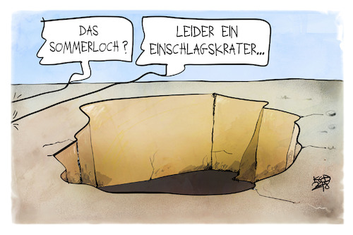 Krieg statt Sommerloch Krieg statt Sommerloch