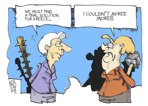 Lagarde and Merkel Lagarde and Merkel