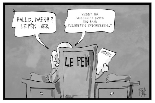Le Pen und Daesh Le Pen und Daesh